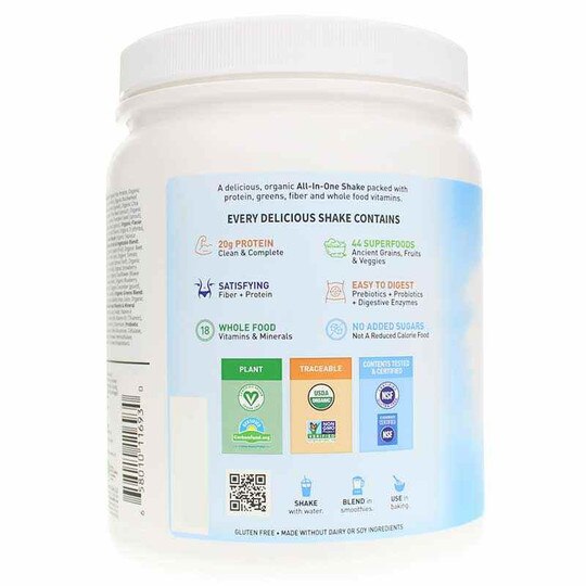 Raw Organic Meal Shake & Meal Replacement, GOL
